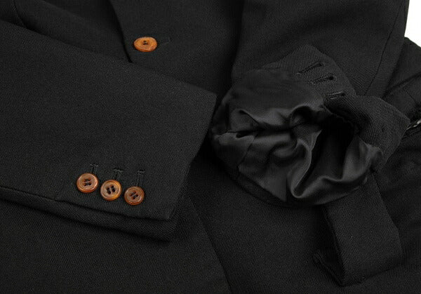 COMME des GARCONS Strap Cut-Off Design Jacket Black Size S