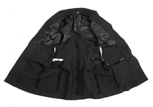 COMME des GARCONS Strap Cut-Off Design Jacket Black Size S