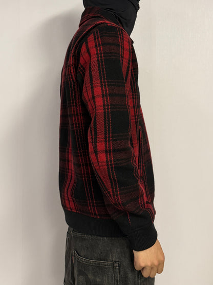 Sophnet. Multi Wool Blend Check Jacket Size S