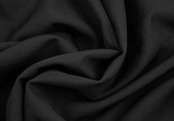 Y's Wool Gabardine Suspender Skirt Black Size 3