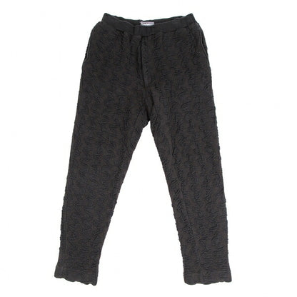 ISSEY MIYAKE MEN Cotton Wool Easy Pants Black Size S