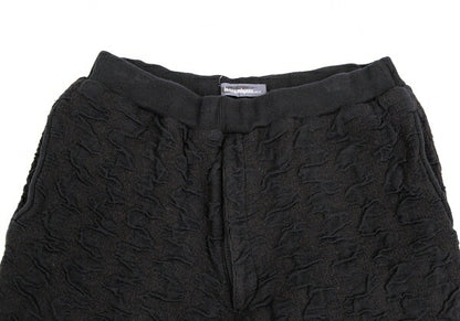 ISSEY MIYAKE MEN Cotton Wool Easy Pants Black Size S