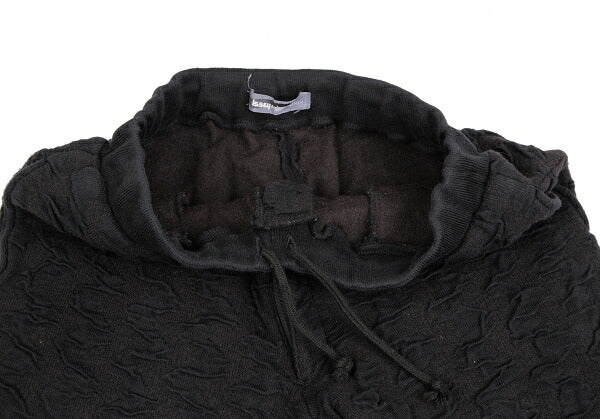 ISSEY MIYAKE MEN Cotton Wool Easy Pants Black Size S