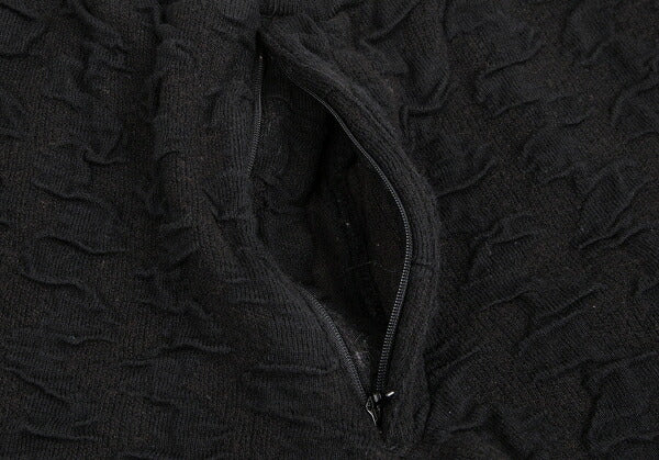 ISSEY MIYAKE MEN Cotton Wool Easy Pants Black Size S