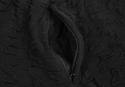 ISSEY MIYAKE MEN Cotton Wool Easy Pants Black Size S