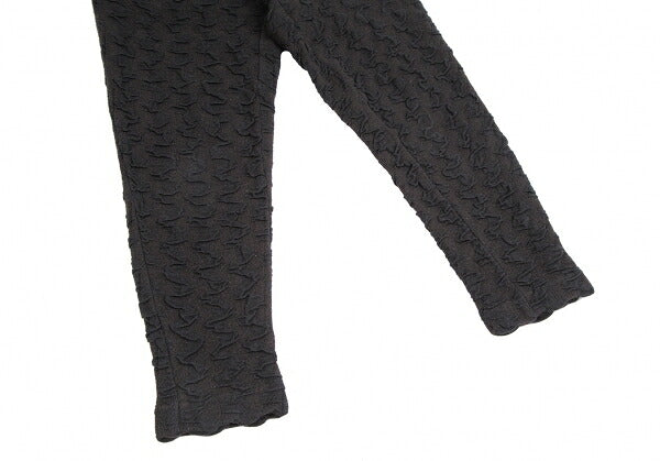 ISSEY MIYAKE MEN Cotton Wool Easy Pants Black Size S