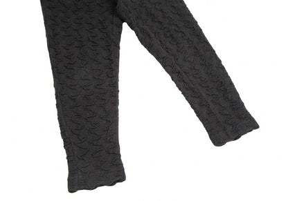 ISSEY MIYAKE MEN Cotton Wool Easy Pants Black Size S