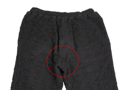 ISSEY MIYAKE MEN Cotton Wool Easy Pants Black Size S