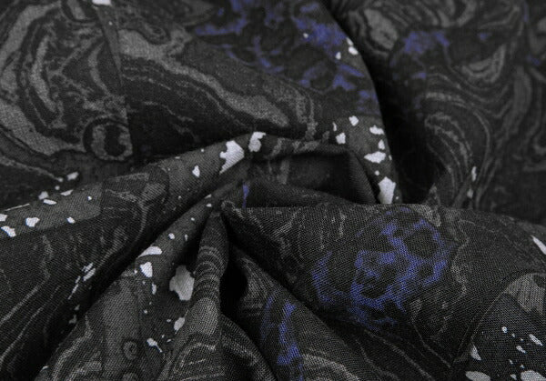 ISSEY MIYAKE MEN 17SS Wool Marble Print Jacket Black Size 4