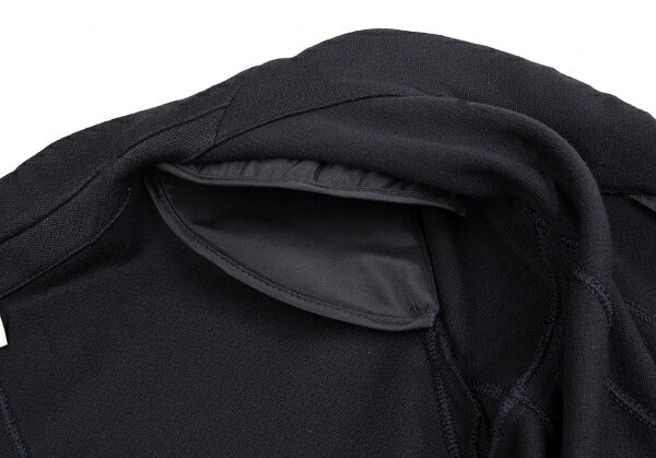 ARMANI COLLEZIONI Piping Herringbone Jacket Navy Size 42