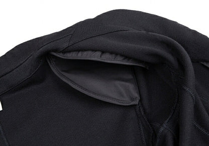 ARMANI COLLEZIONI Piping Herringbone Jacket Navy Size 42