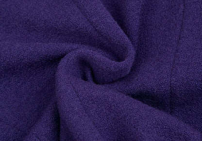 ARMANI COLLEZIONI Wool Hem Gather Jacket Purple Size 42