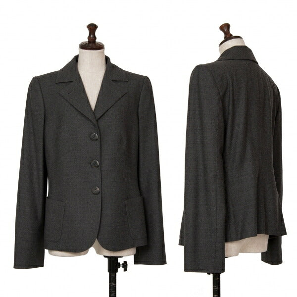 ARMANI COLLEZIONI Wool Notched Lapel 3B Jacket Size 42