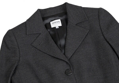 ARMANI COLLEZIONI Wool Notched Lapel 3B Jacket Size 42