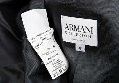 ARMANI COLLEZIONI Wool Notched Lapel 3B Jacket Size 42