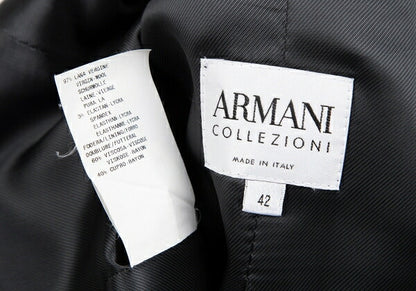 ARMANI COLLEZIONI Wool Notched Lapel 3B Jacket Size 42