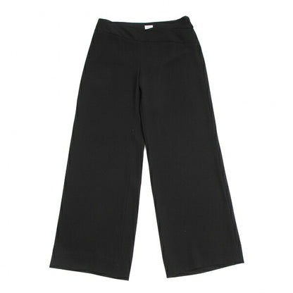 ARMANI COLLEZIONI Poly Wrap Wide Pants Black Size 44