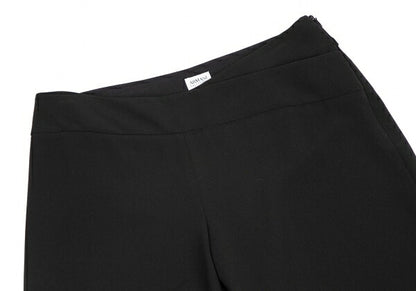 ARMANI COLLEZIONI Poly Wrap Wide Pants Black Size 44