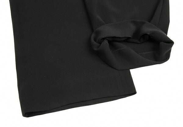 ARMANI COLLEZIONI Poly Wrap Wide Pants Black Size 44