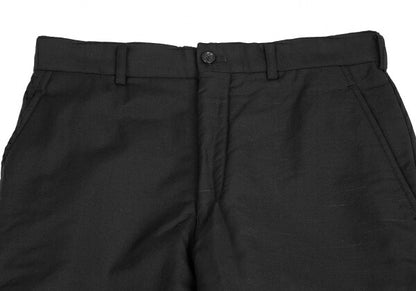 COMME des GARCONS Wool Bonding Tapered Pants Black Size S
