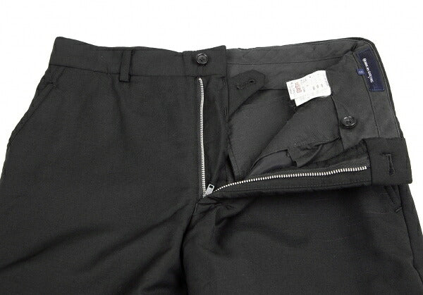 COMME des GARCONS Wool Bonding Tapered Pants Black Size S
