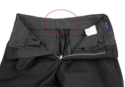 COMME des GARCONS Wool Bonding Tapered Pants Black Size S