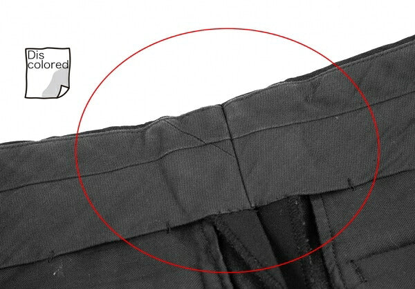 COMME des GARCONS Wool Bonding Tapered Pants Black Size S