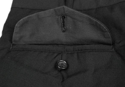 COMME des GARCONS Wool Bonding Tapered Pants Black Size S