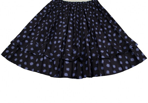 COMME des GARCONS Waist Panel Blurred Pleated Skirt Size S