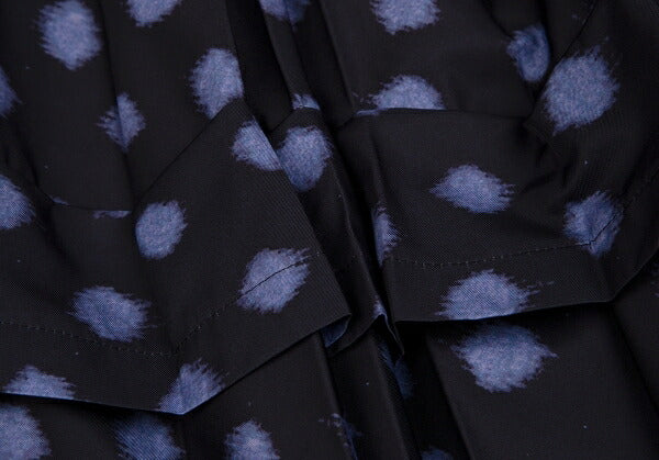 COMME des GARCONS Waist Panel Blurred Pleated Skirt Size S