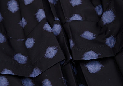 COMME des GARCONS Waist Panel Blurred Pleated Skirt Size S