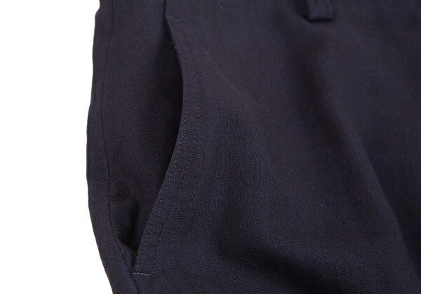 ISSEY MIYAKE MEN Summer Wool Block Check Pants Blue Size 4