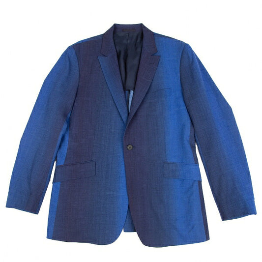 ISSEY MIYAKE MEN 15SS Wool Gradation Jacket Blue Size 4