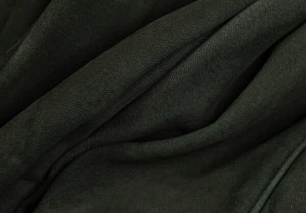 ISSEY MIYAKEMEN Sheep Leather Coat Green Size M
