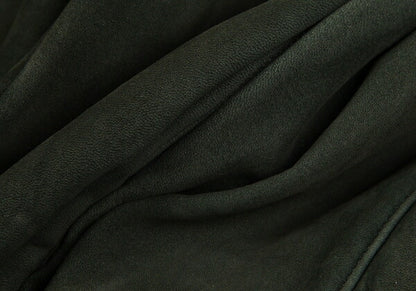 ISSEY MIYAKEMEN Sheep Leather Coat Green Size M