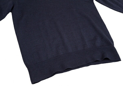 COMME des GARCONS SHIRT Line Detail Wool Sweater Navy Size M