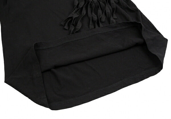 B Yohji Yamamoto Intrecciato Paneled Top Black Size 2