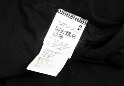 B Yohji Yamamoto Intrecciato Paneled Top Black Size 2