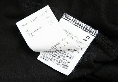 B Yohji Yamamoto Intrecciato Paneled Top Black Size 2