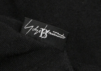 B Yohji Yamamoto Intrecciato Paneled Top Black Size 2