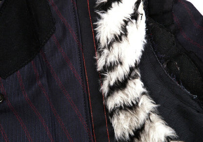 COMME des GARCONS HOMME PLUS 18SS Faux Jacket Blue Size XS