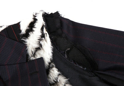 COMME des GARCONS HOMME PLUS 18SS Faux Jacket Blue Size XS