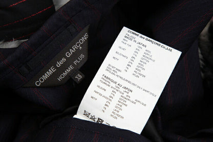 COMME des GARCONS HOMME PLUS 18SS Faux Jacket Blue Size XS