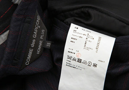 COMME des GARCONS HOMME PLUS 18SS Faux Jacket Blue Size XS