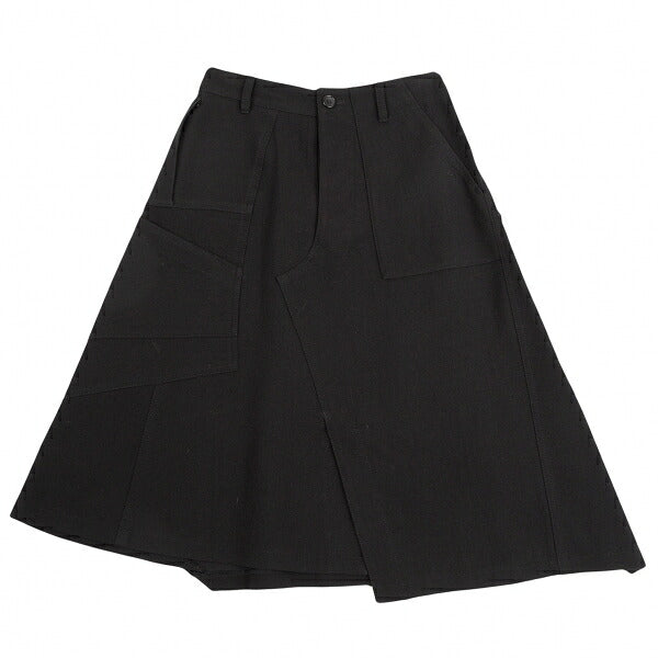 tricot COMME des GARCONS Wool Panel Skirt Black Size S