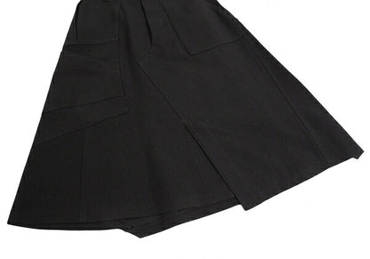 tricot COMME des GARCONS Wool Panel Skirt Black Size S