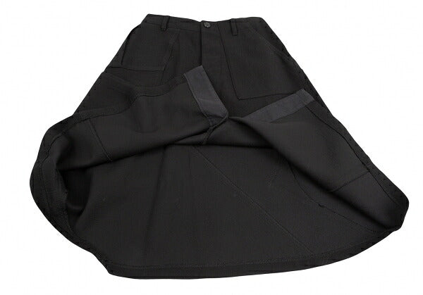 tricot COMME des GARCONS Wool Panel Skirt Black Size S