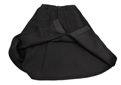 tricot COMME des GARCONS Wool Panel Skirt Black Size S