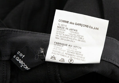 tricot COMME des GARCONS Wool Panel Skirt Black Size S