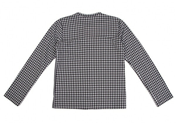 COMME des GARCONS Houndstooth Check Cardigan Gray Size S